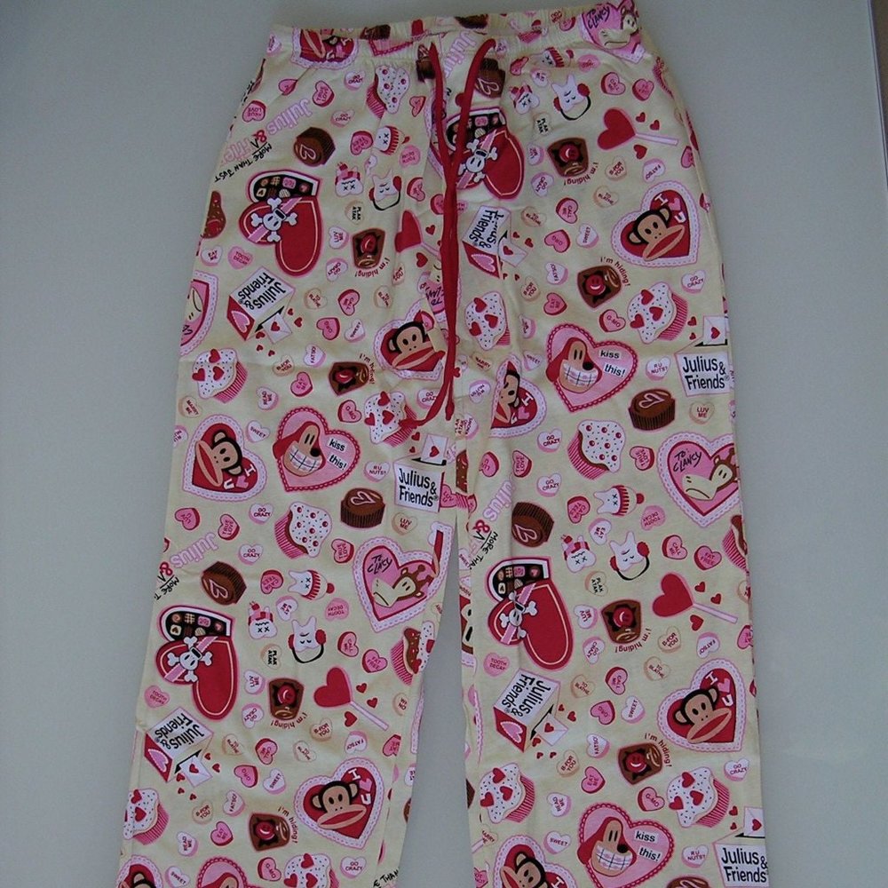 GENUINE PAUL FRANK CANDY JERSEY PYJAMA PANTS